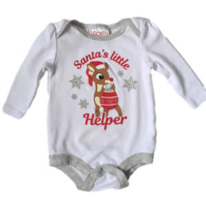Rudoph the Red-Nosed Reindeer Infant Bodysuit * 3-6M